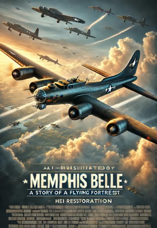 AI-assisted Restoration of The Memphis Belle: A Story of a Flying Fortress